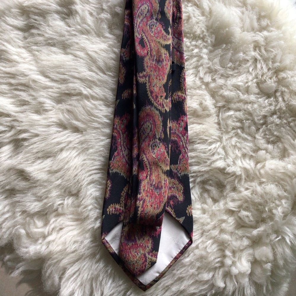 Valentino Cravatte 100% Silk Tie Made in Italy 4207 - Picture 2 of 10